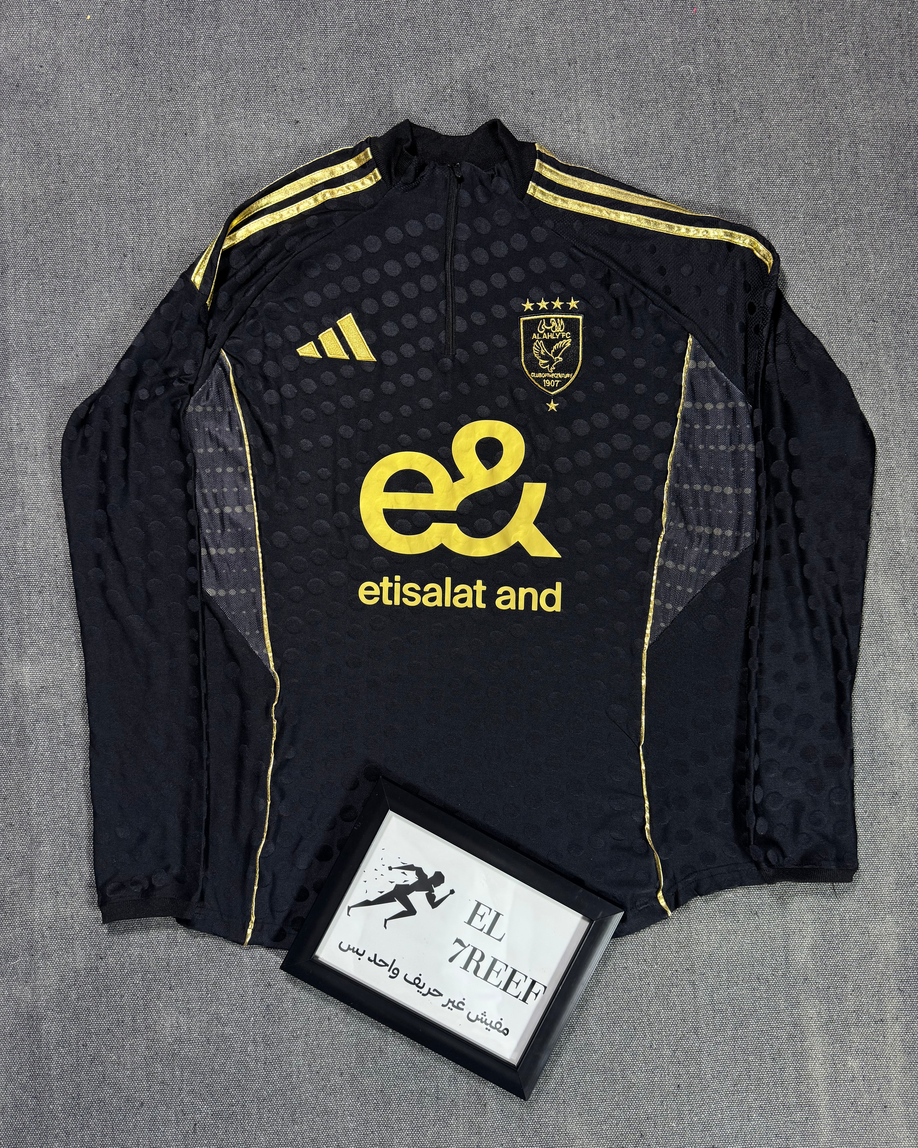 Al Ahly Player Edition Track – Black & Gold