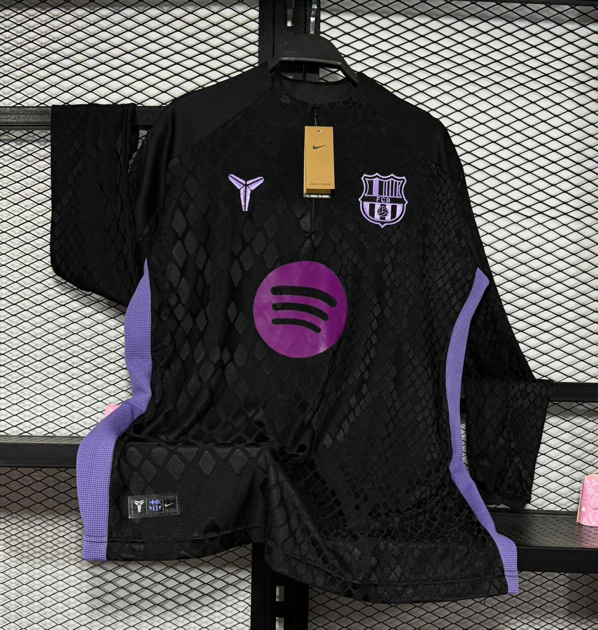 Barcelona Black Tracksuit