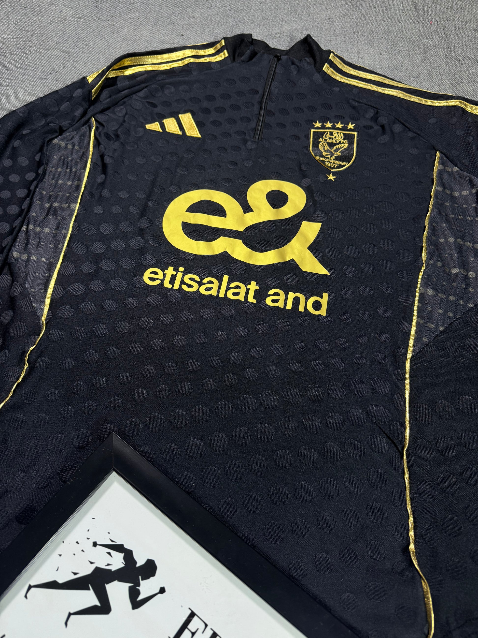 Al Ahly Player Edition Track – Black & Gold
