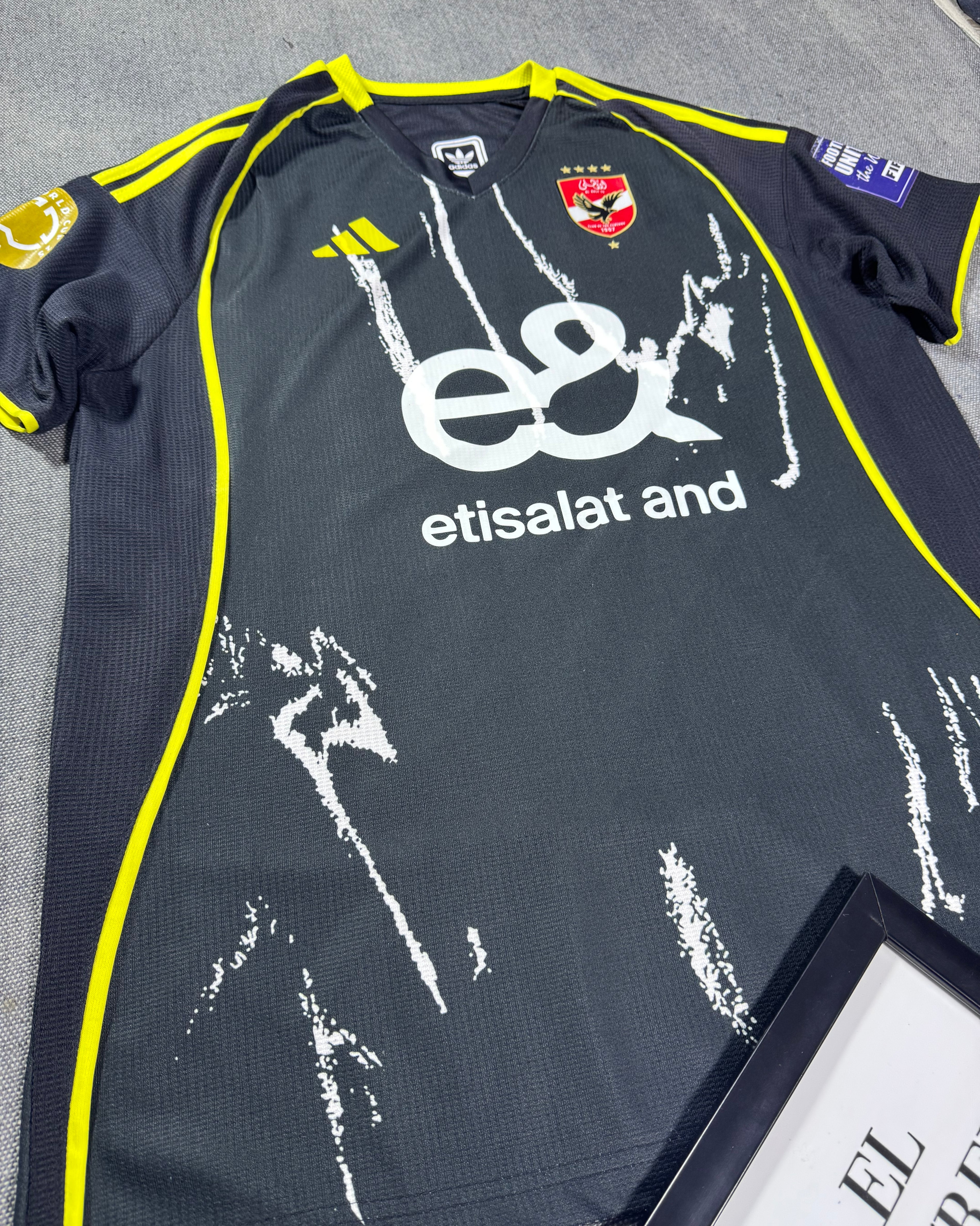 Al Ahly Black Biscuit Jersey