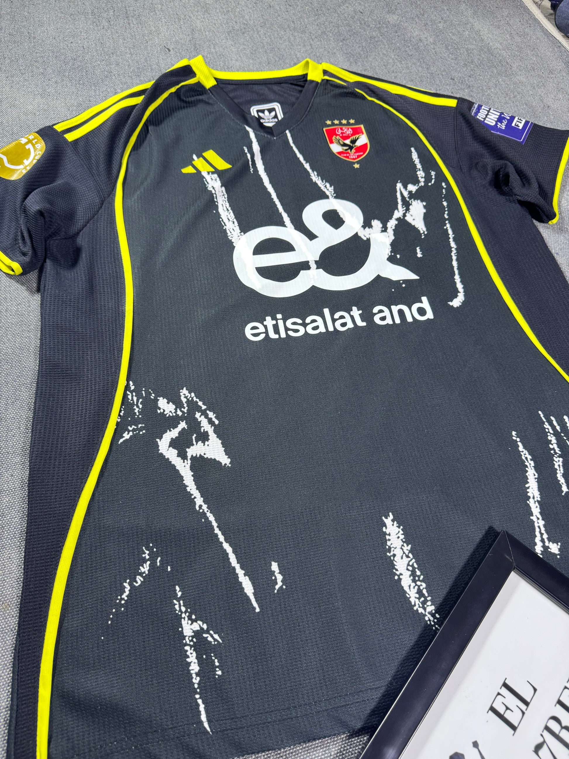 Al Ahly Black Biscuit Jersey