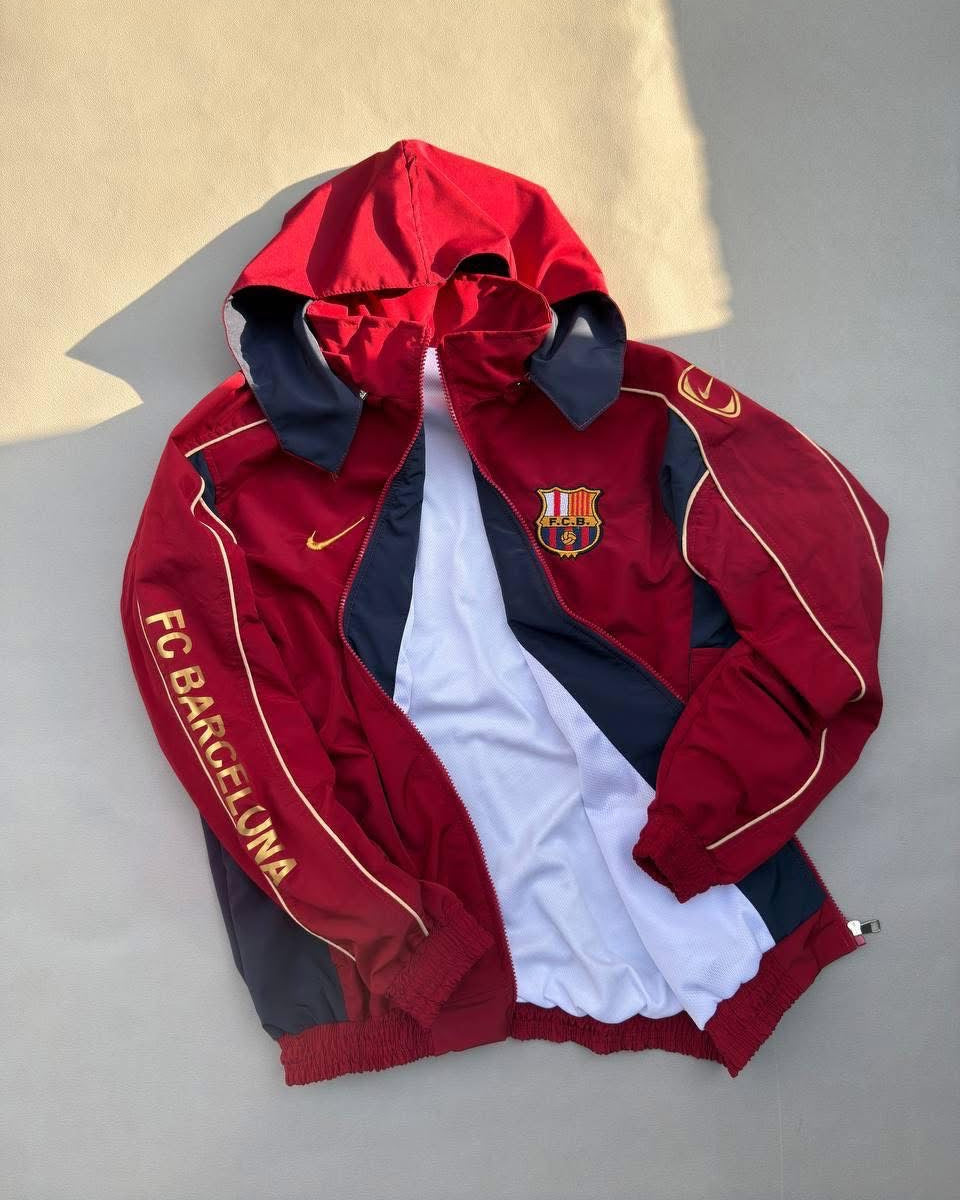 Barcelona Navy Waterproof Jacket