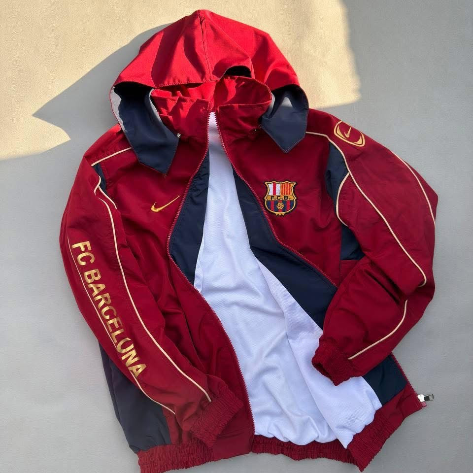 Barcelona Navy Waterproof Jacket