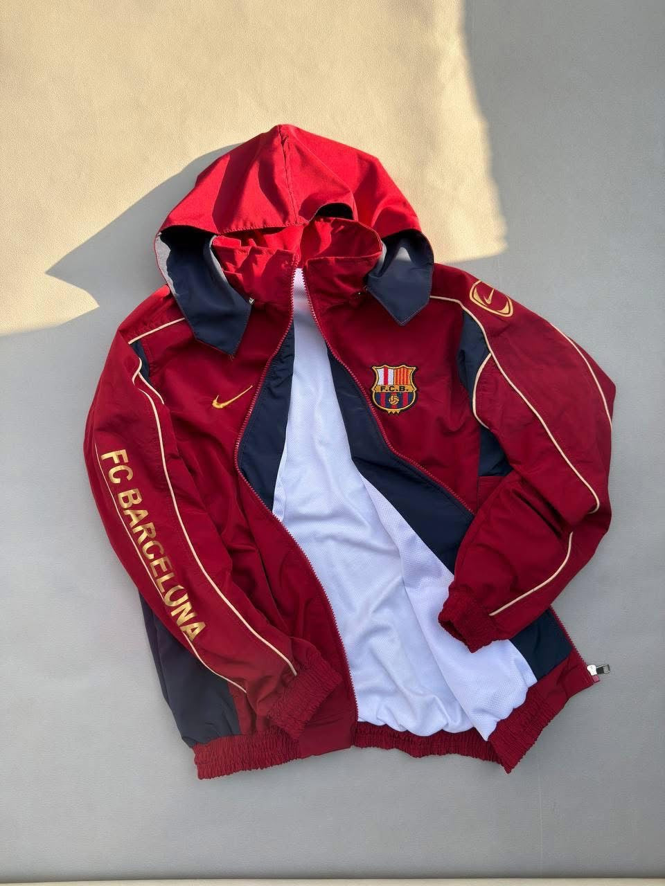 Barcelona Navy Waterproof Jacket