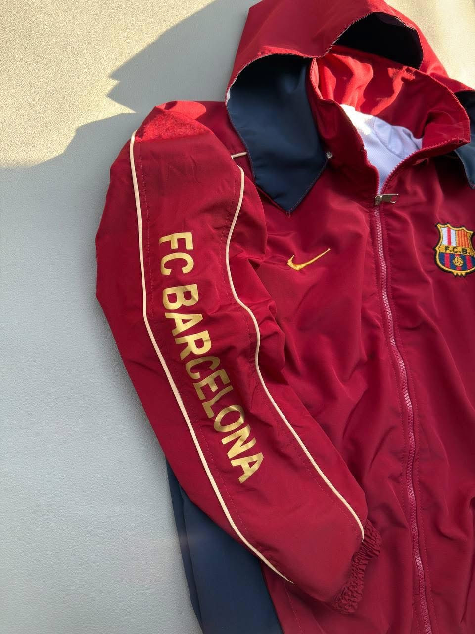 Barcelona Navy Waterproof Jacket