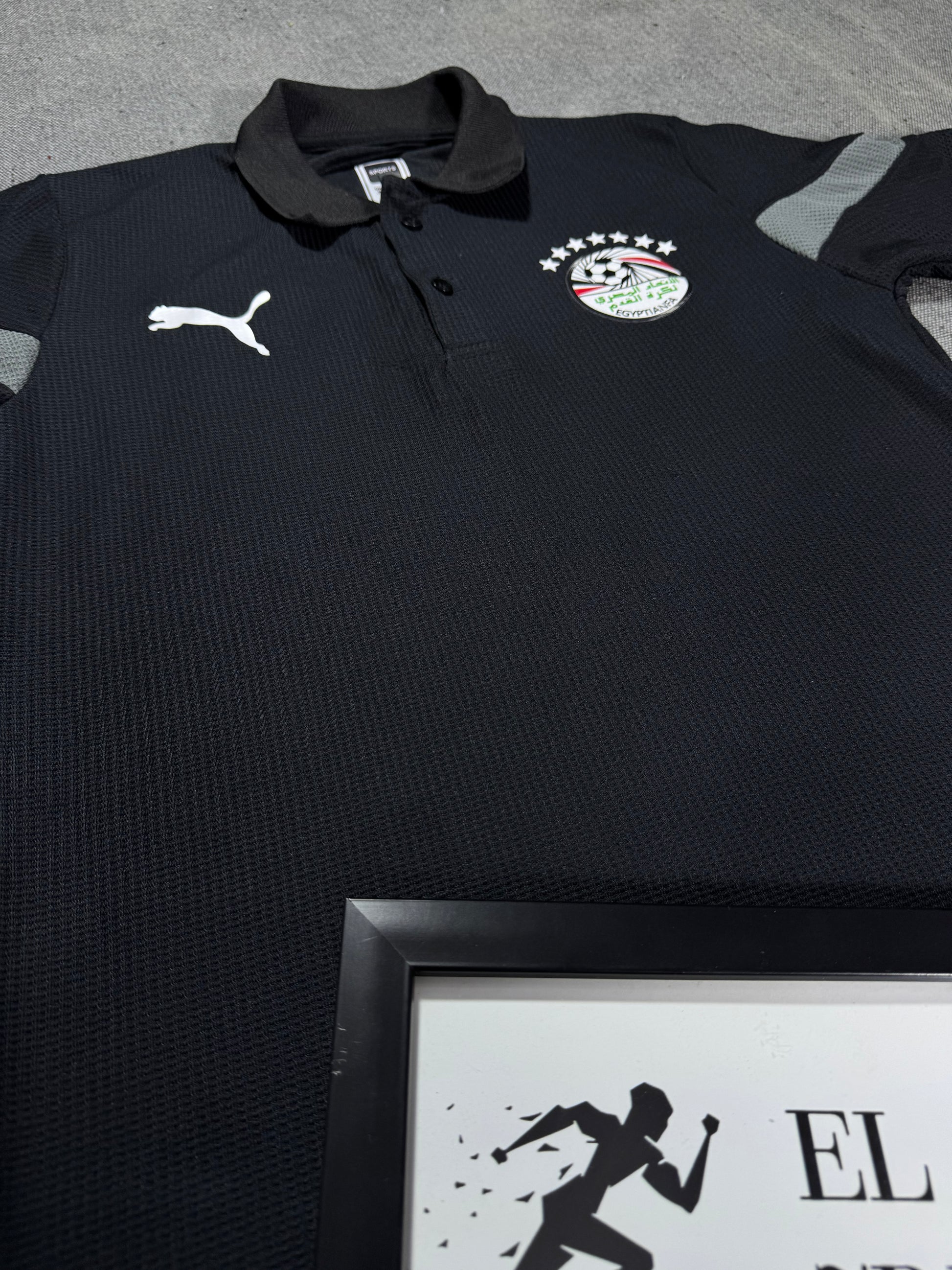 Egypt National Team Black Polo
