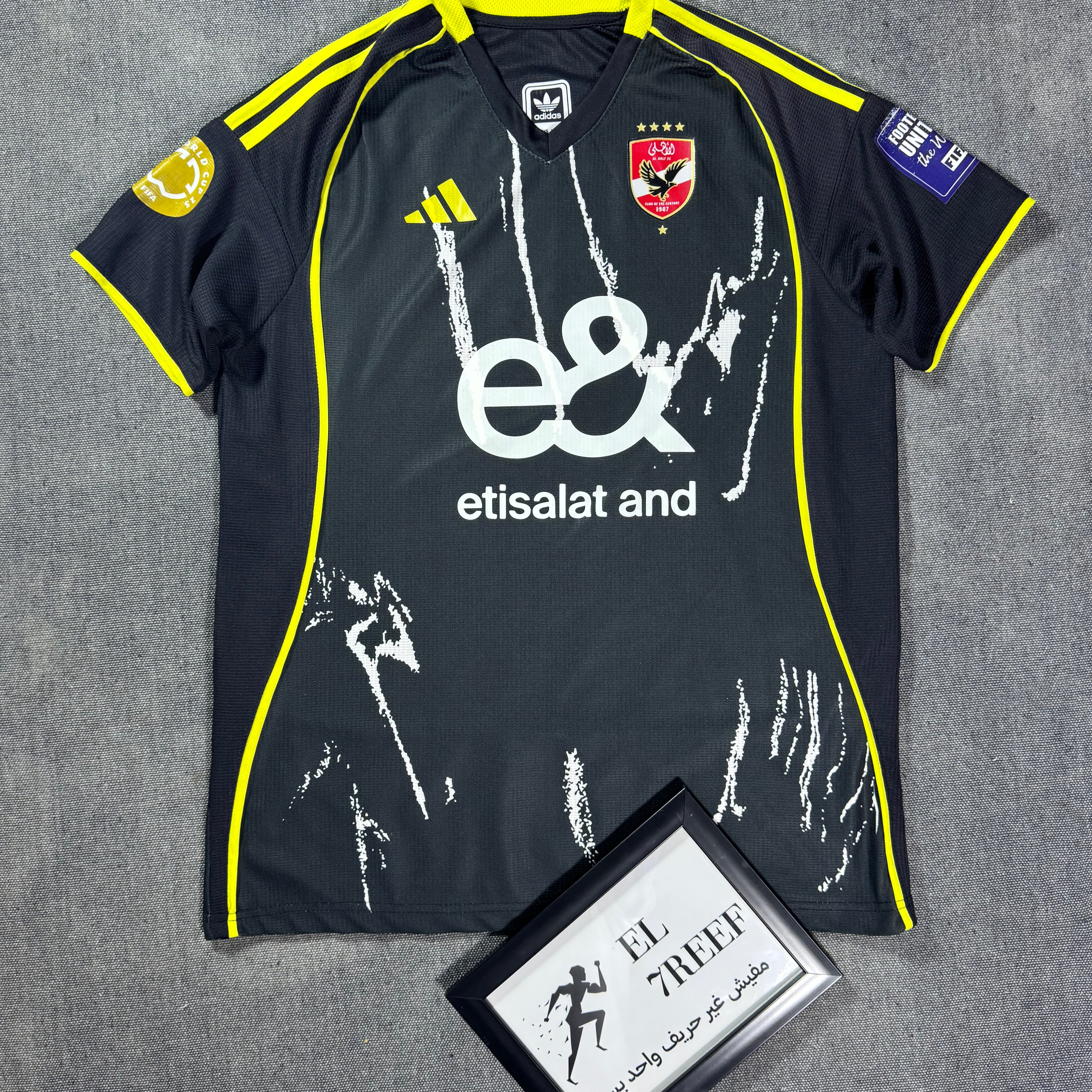 Al Ahly Black Biscuit Jersey