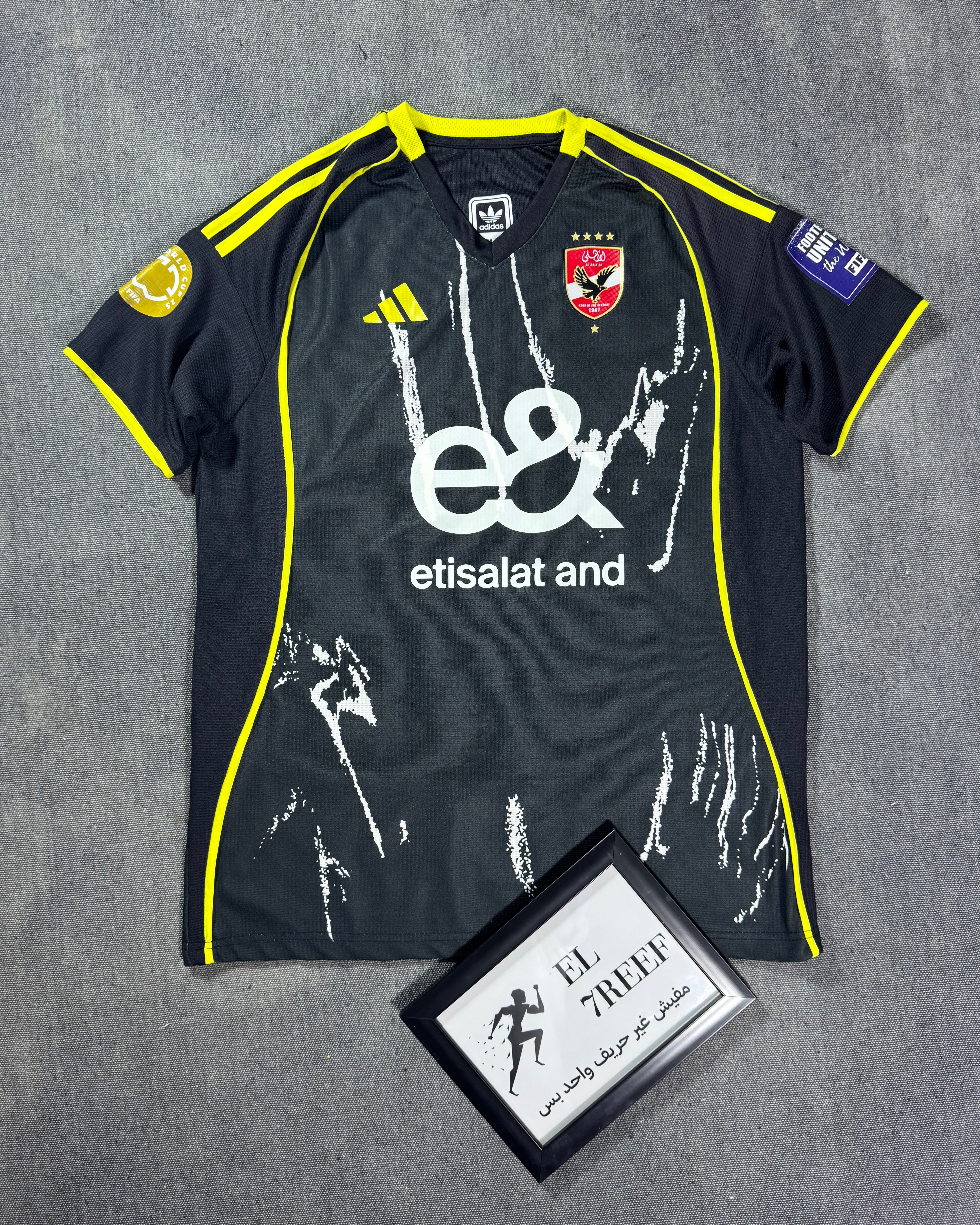 Al Ahly Black Biscuit Jersey
