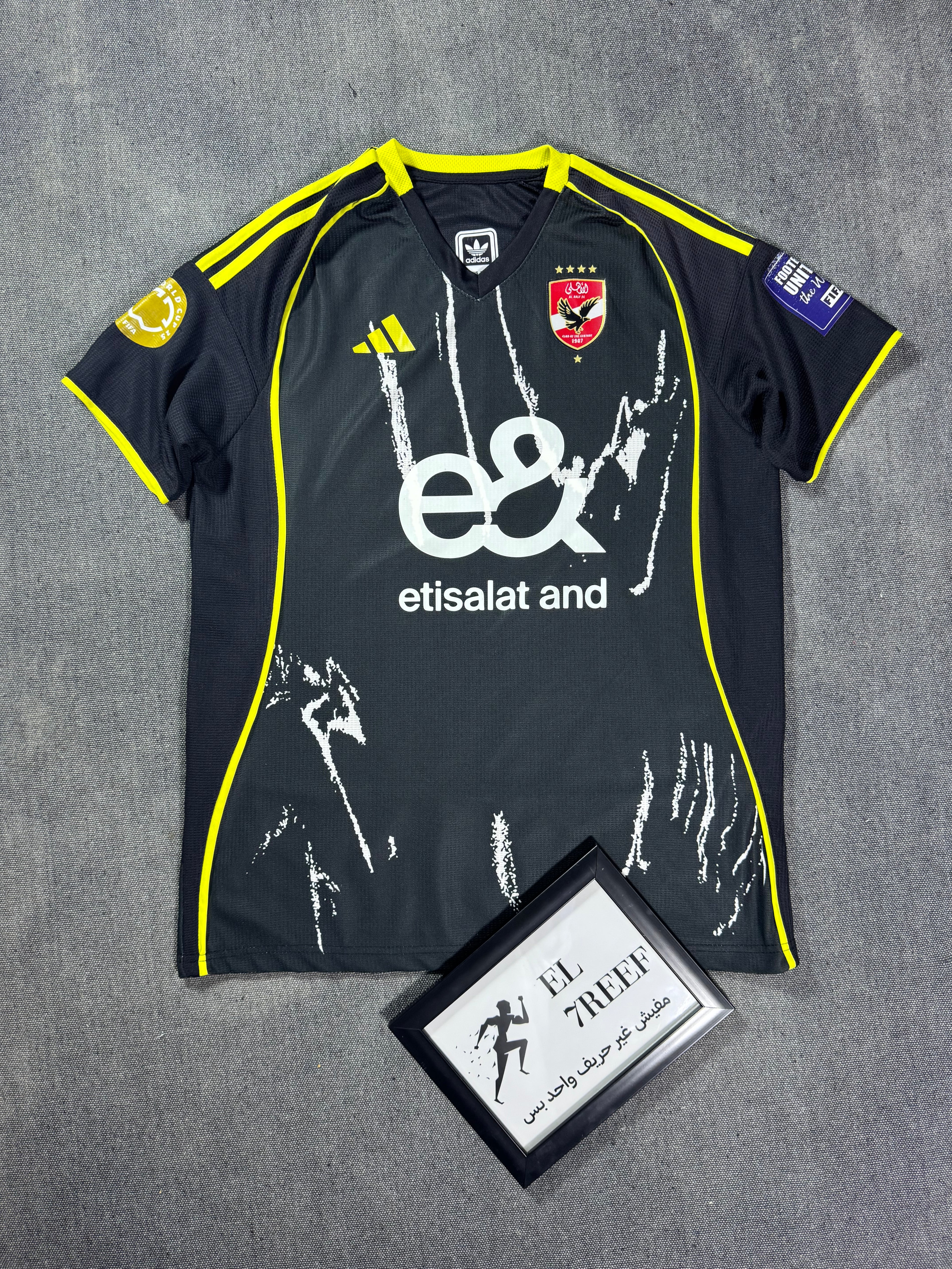 Al Ahly Black Biscuit Jersey