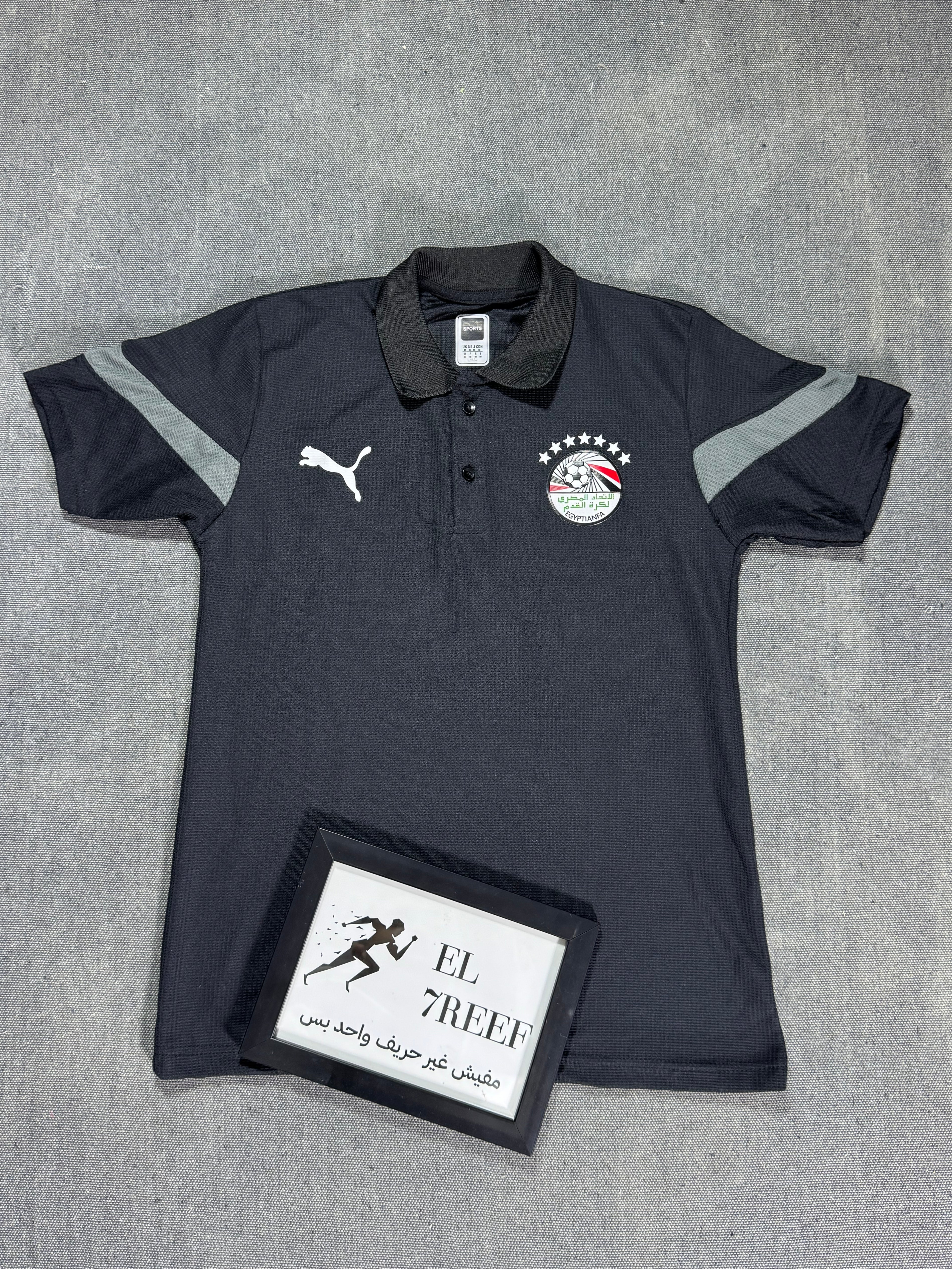Egypt National Team Black Polo