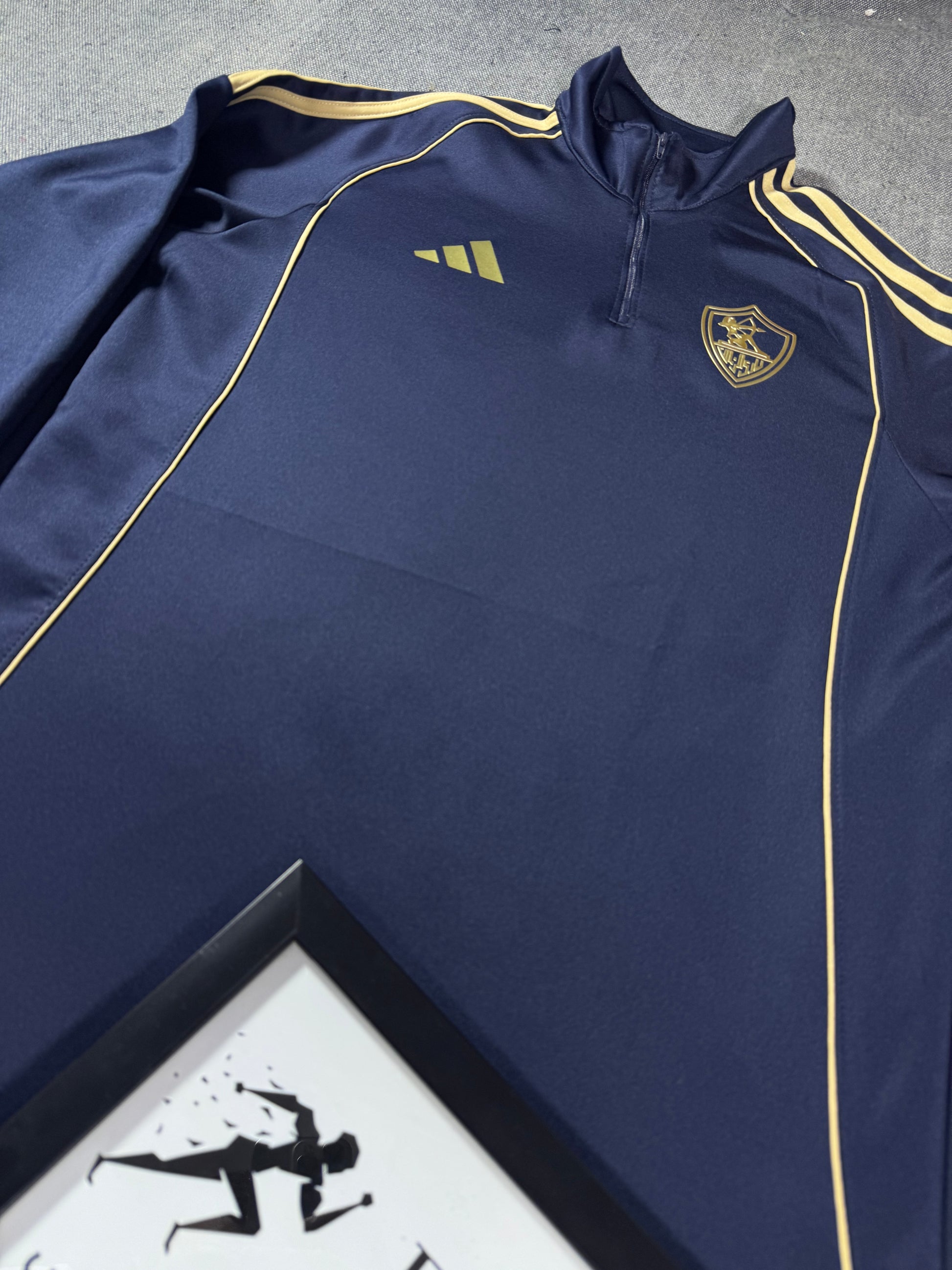 Zamalek Navy Gold TrackSuit