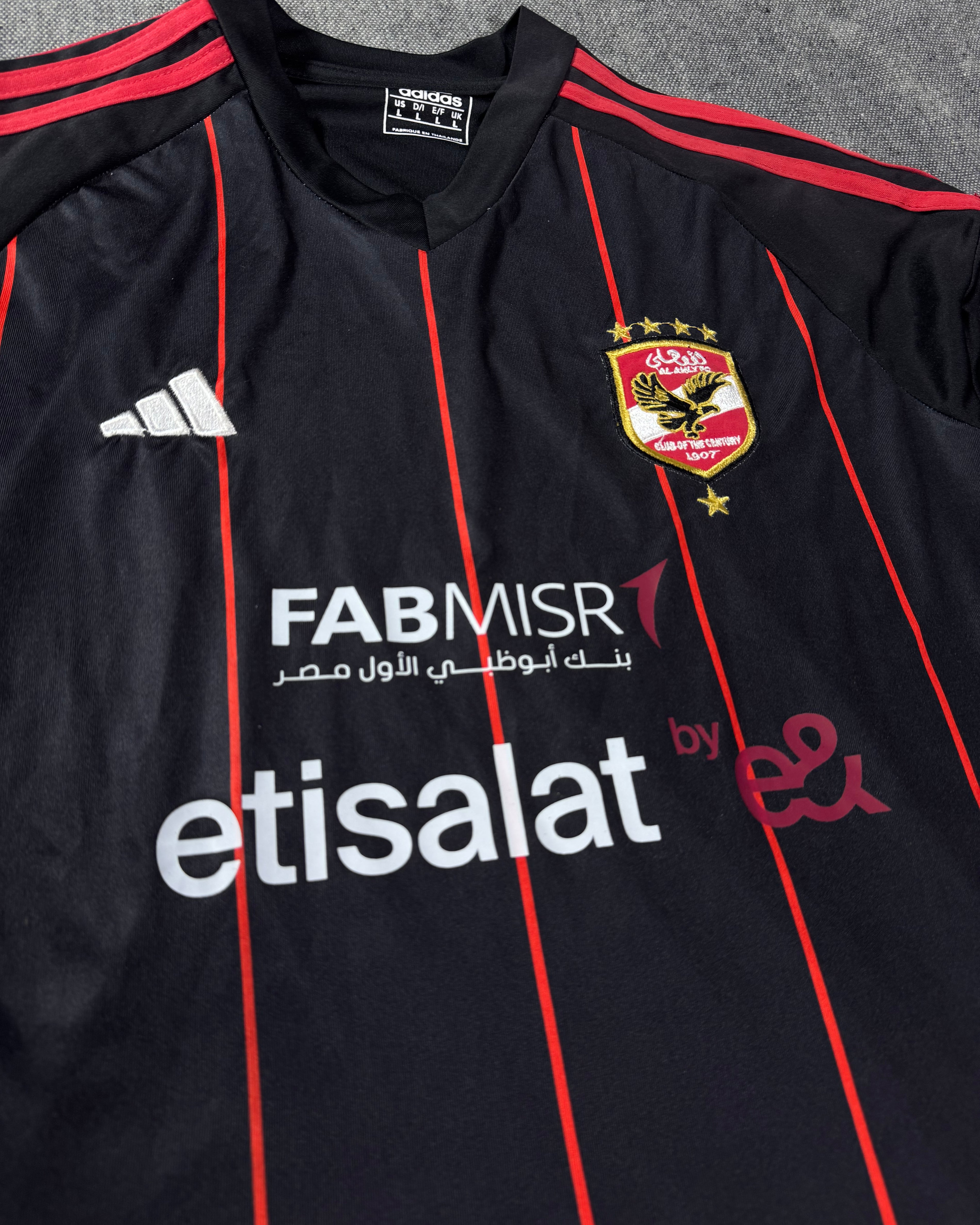 Al Ahly Black Rosetta Jersey