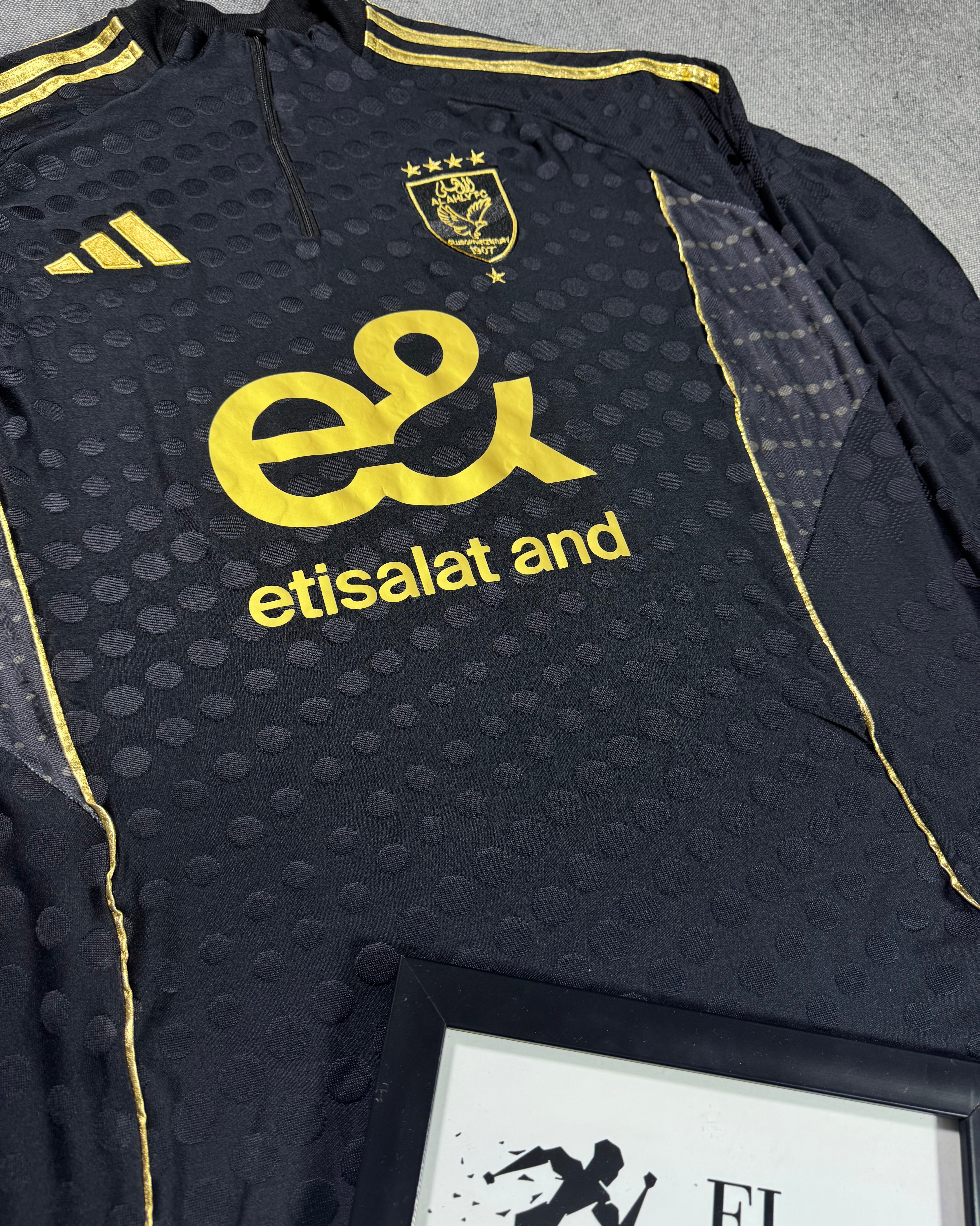 Al Ahly Player Edition Track – Black & Gold