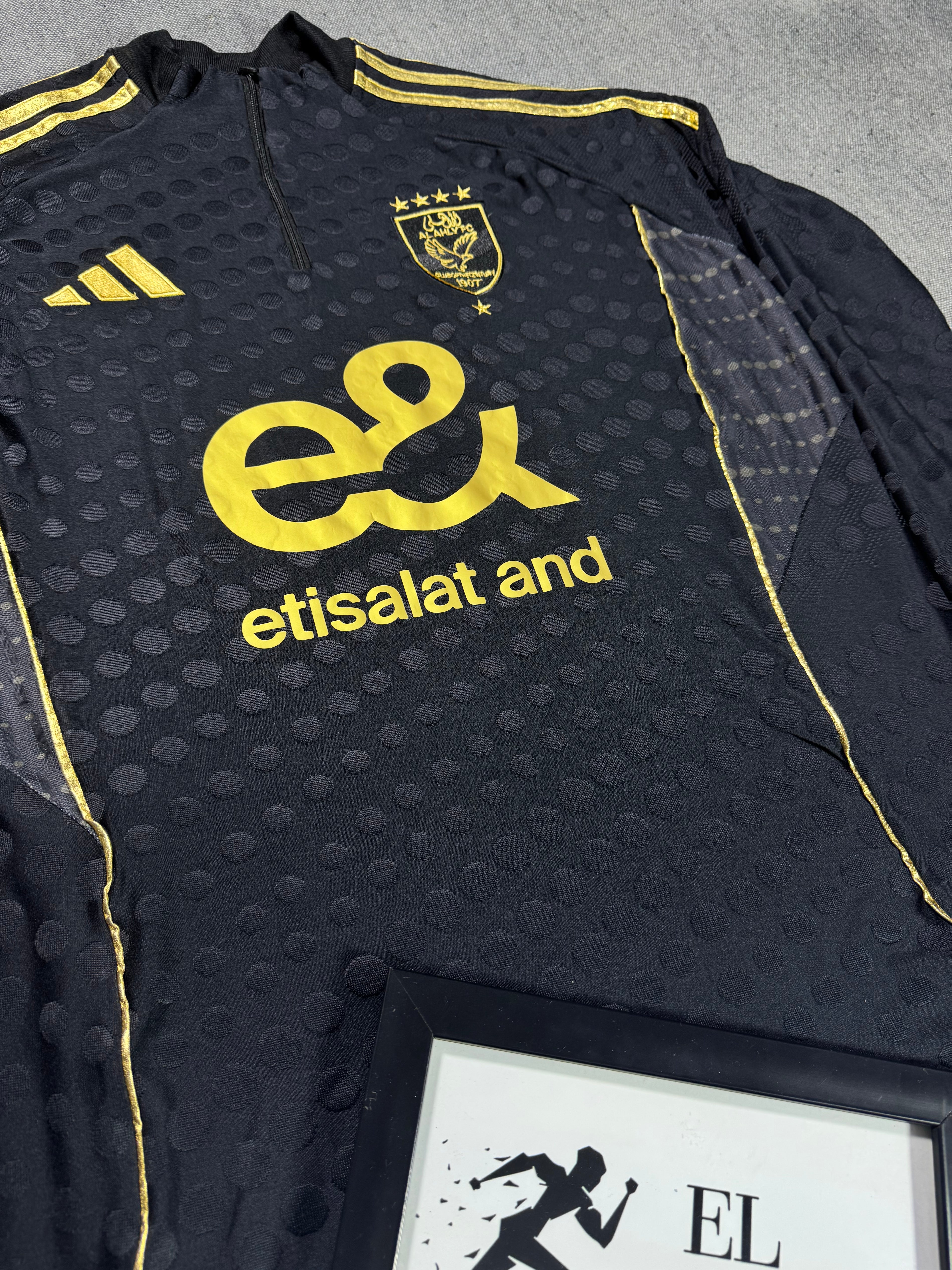 Al Ahly Player Edition Track – Black & Gold