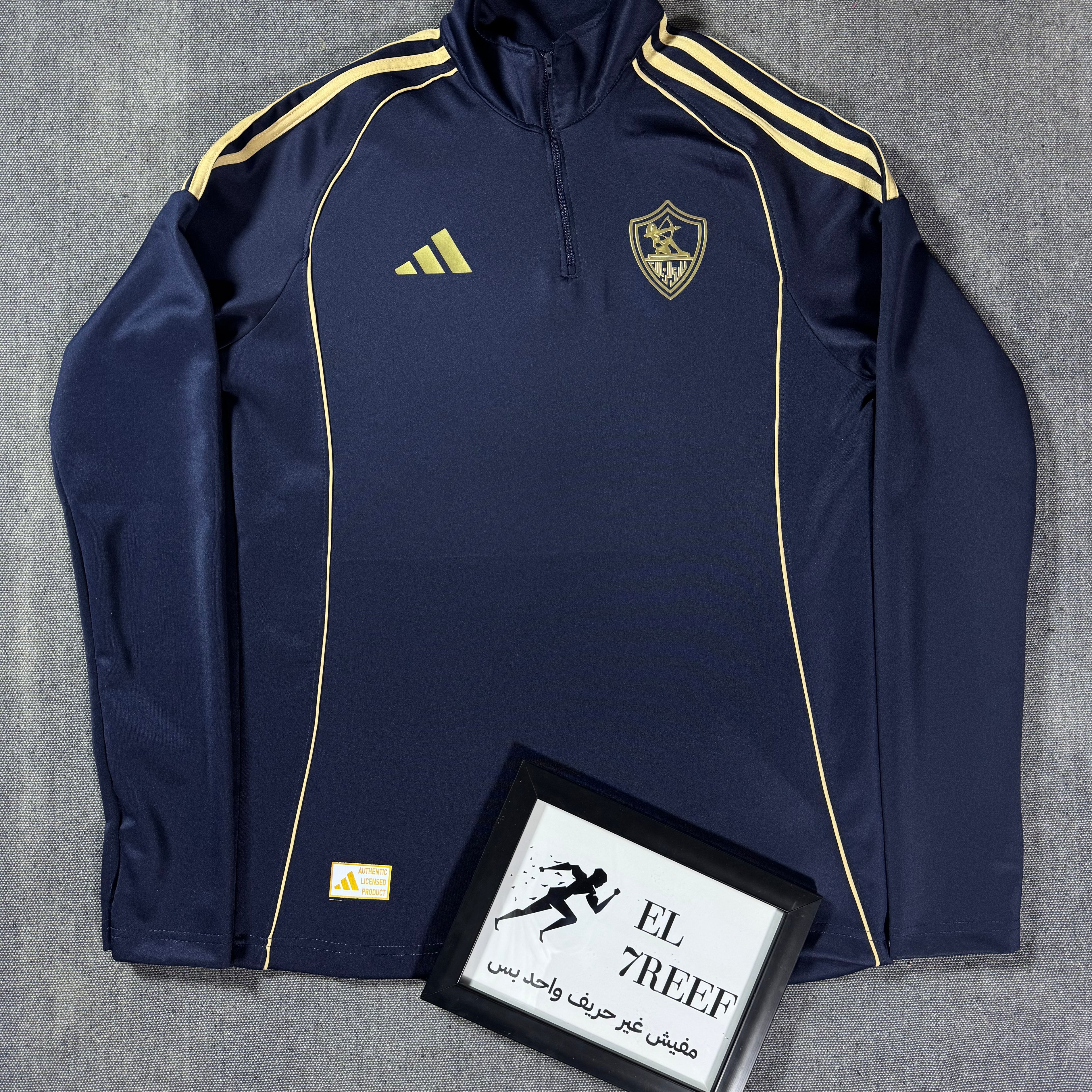 Zamalek Navy Gold TrackSuit