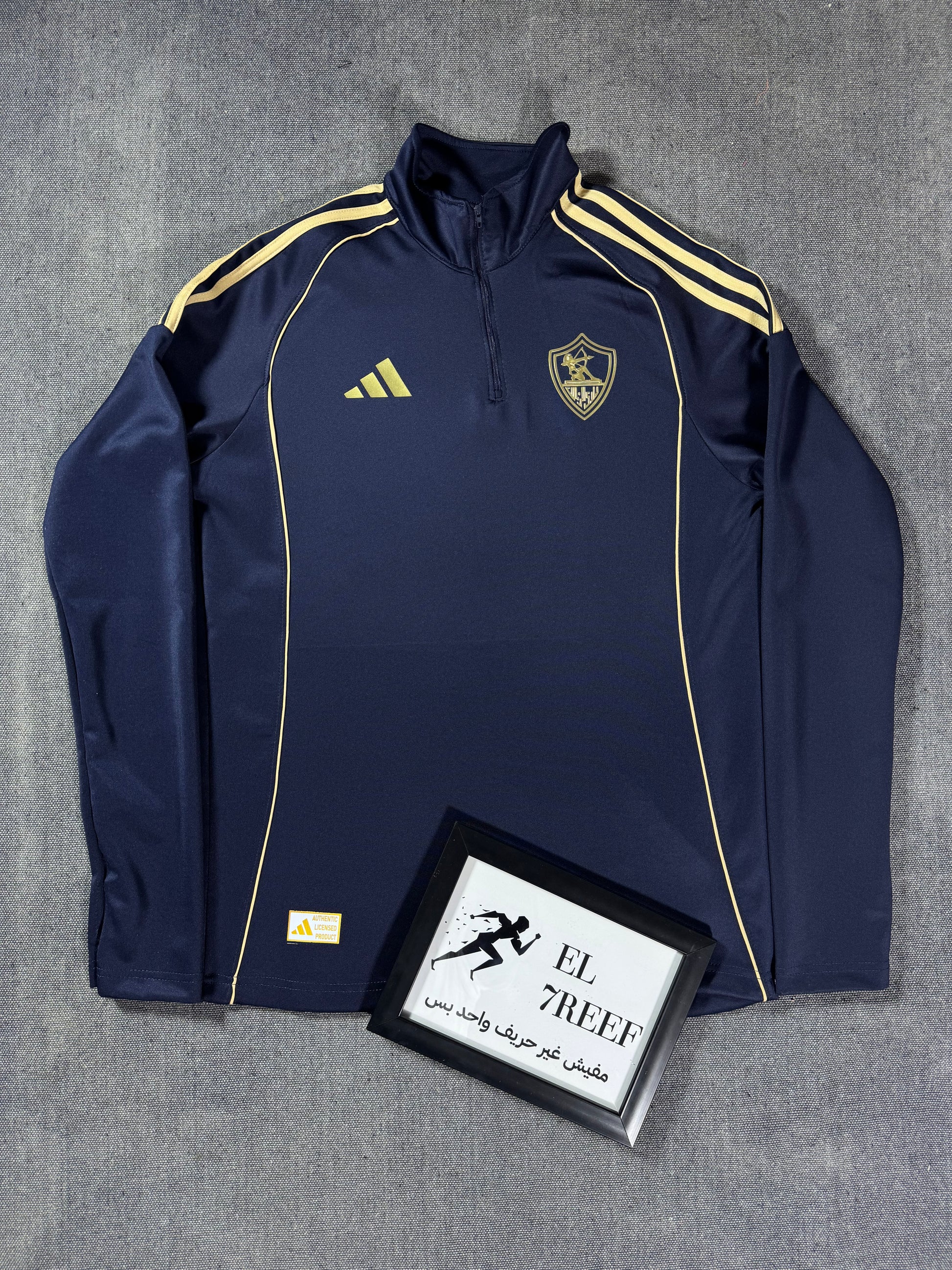 Zamalek Navy Gold TrackSuit