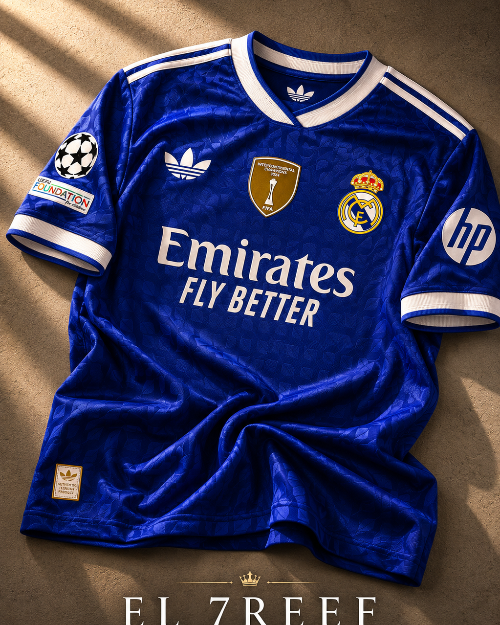Real Madrid Blue Player Edition Jersey