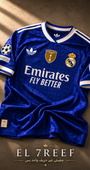 Real Madrid Blue Player Edition Jersey