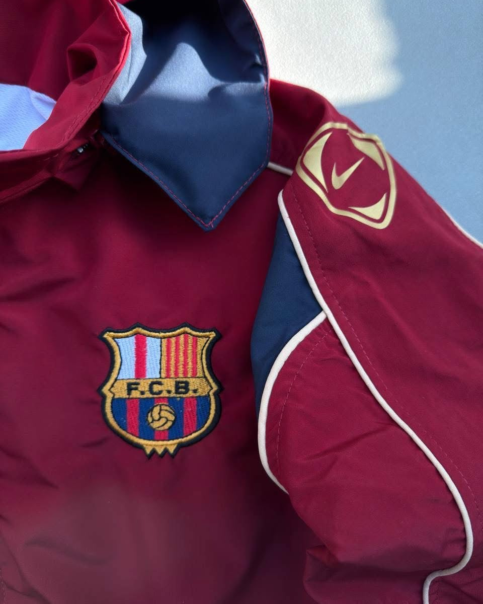 Barcelona Navy Waterproof Jacket