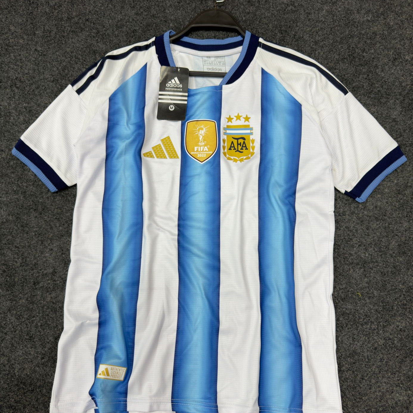 Argentina Home Jersey – 3 Stars Edition