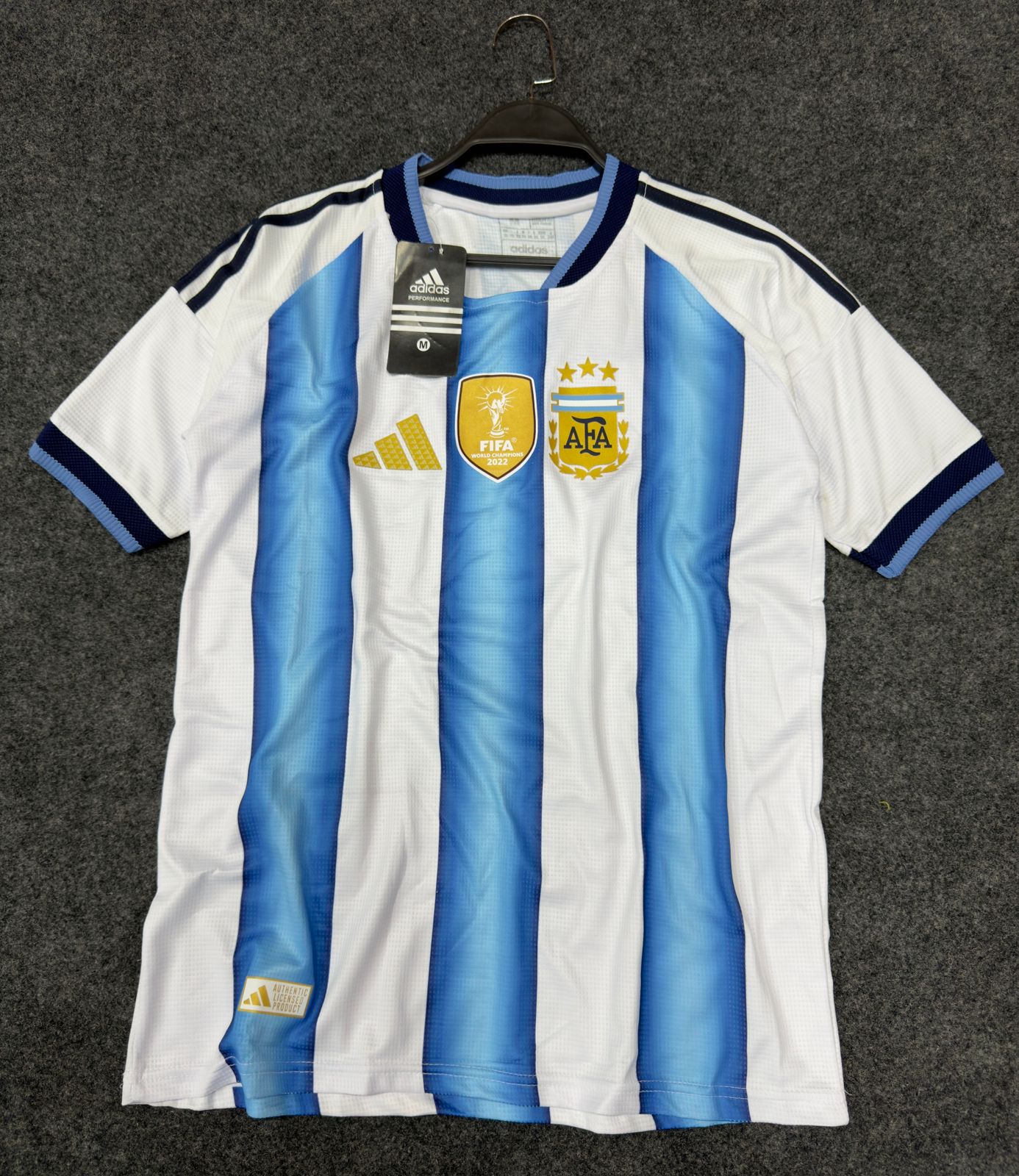 Argentina Home Jersey – 3 Stars Edition